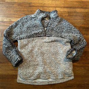 Miami Quarter Zip Sherpa Sweatshirt